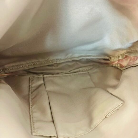 Kipling Crossbody Nylon Purse HOT Pink Handbag Gorilla Keychain Tan Excellent co - Picture 6 of 8